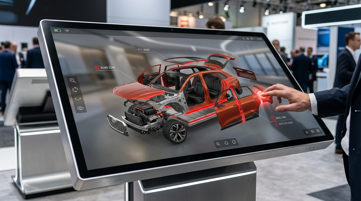 Touchscreen 3D Product Showroom